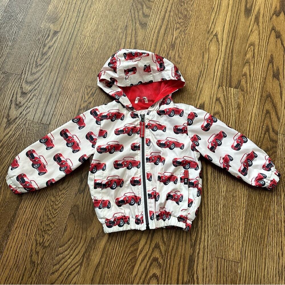 iXtreme Red Classic Car Windbreaker Jacket, size 12M